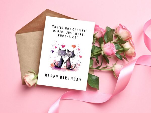 Birthday Card Mock up